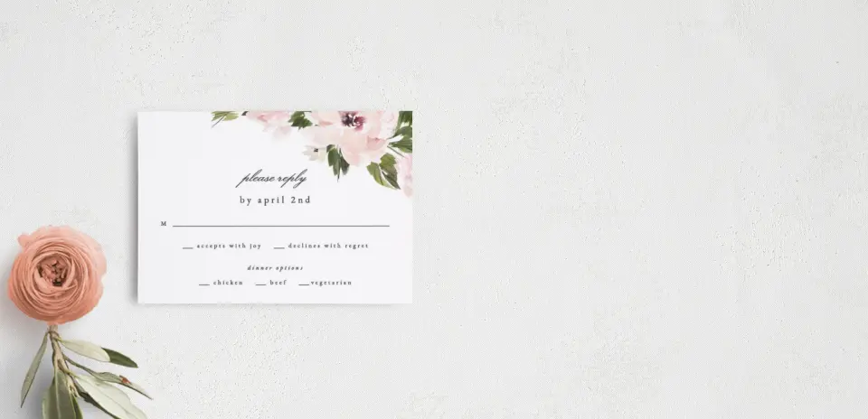 RSVP Postcard