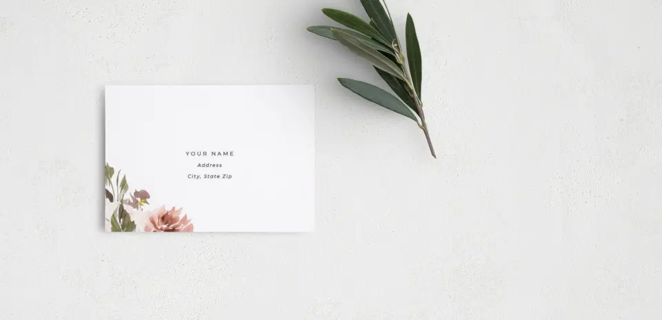 RSVP Postcard Mailing Side