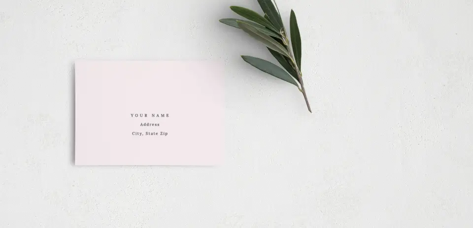 RSVP Postcard Mailing Side