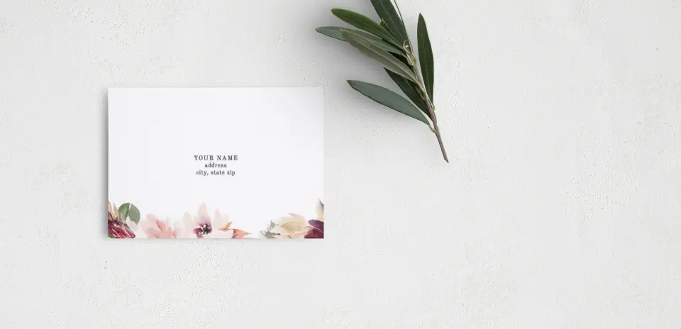 RSVP Postcard Mailing Side