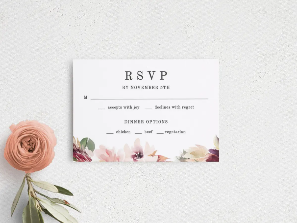 RSVP Postcard