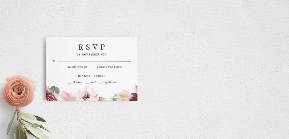 RSVP Postcard
