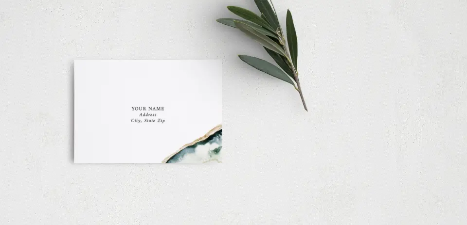 RSVP Postcard Mailing Side