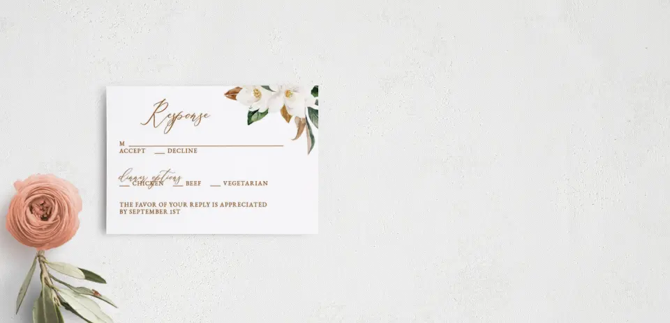 RSVP Postcard