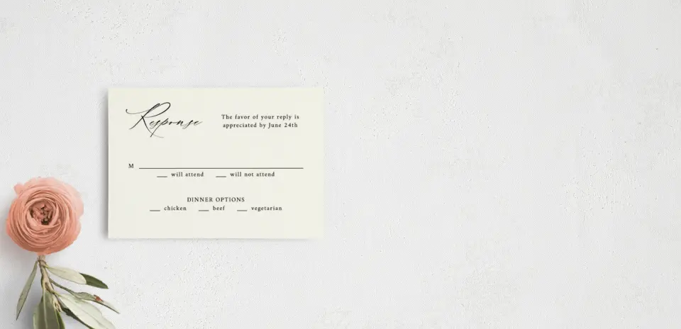 RSVP Postcard