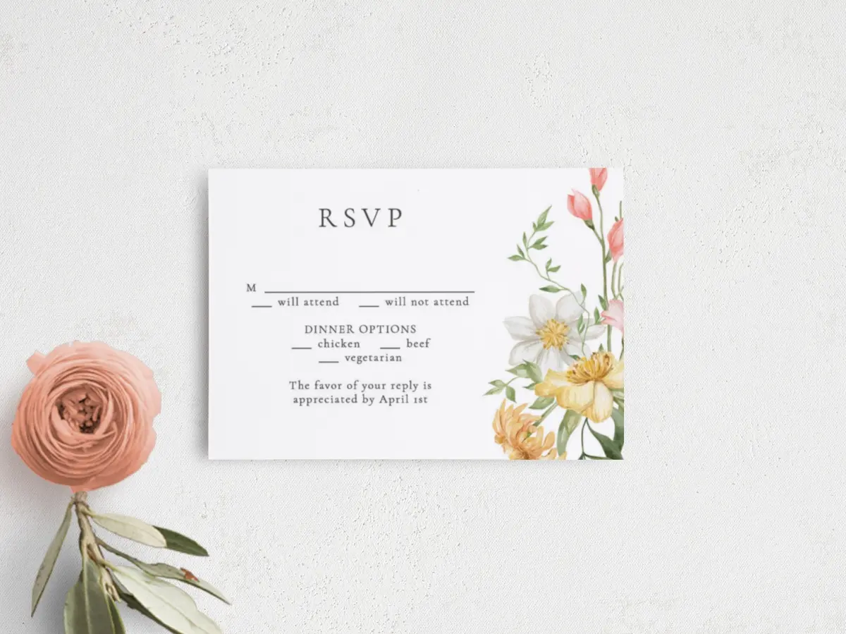 RSVP Postcard