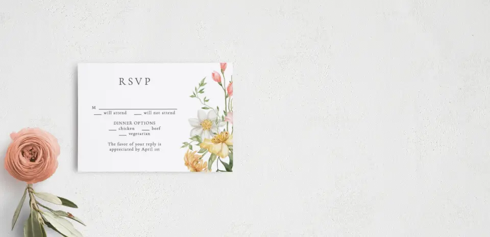 RSVP Postcard