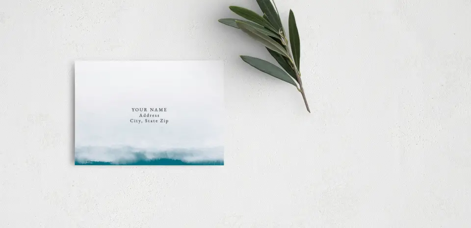 RSVP Postcard Mailing Side