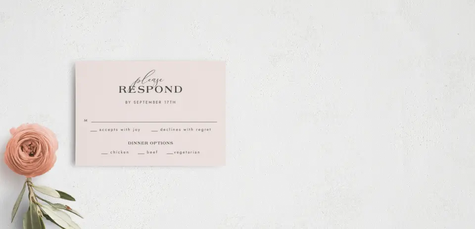 RSVP Postcard