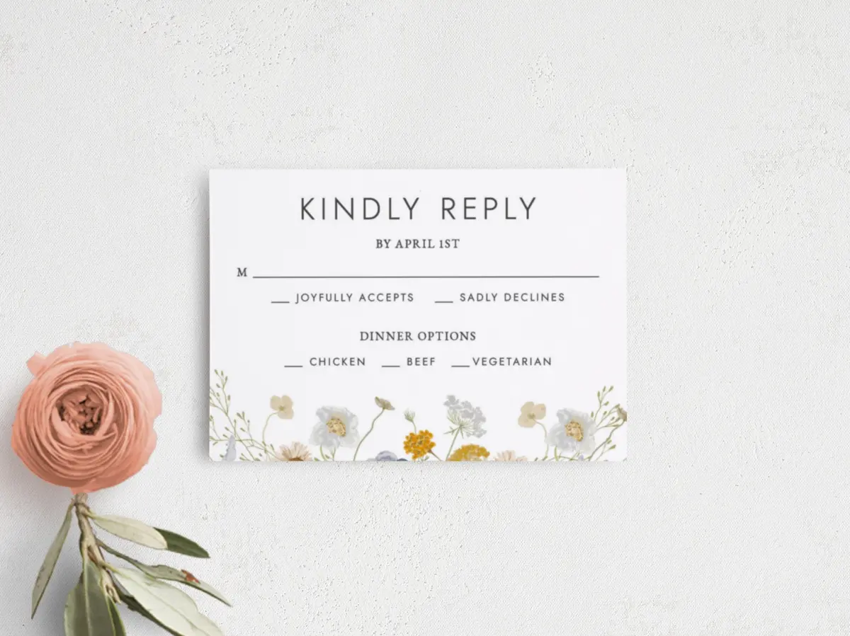 RSVP Postcard