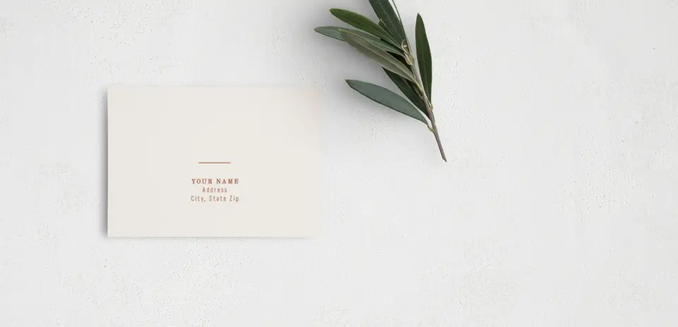 RSVP Postcard Mailing Side