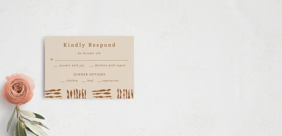 RSVP Postcard