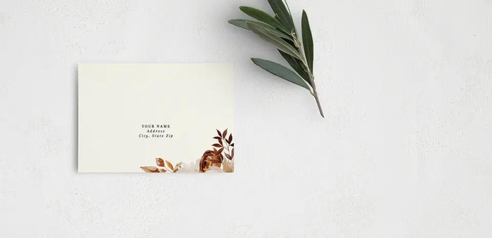 RSVP Postcard Mailing Side