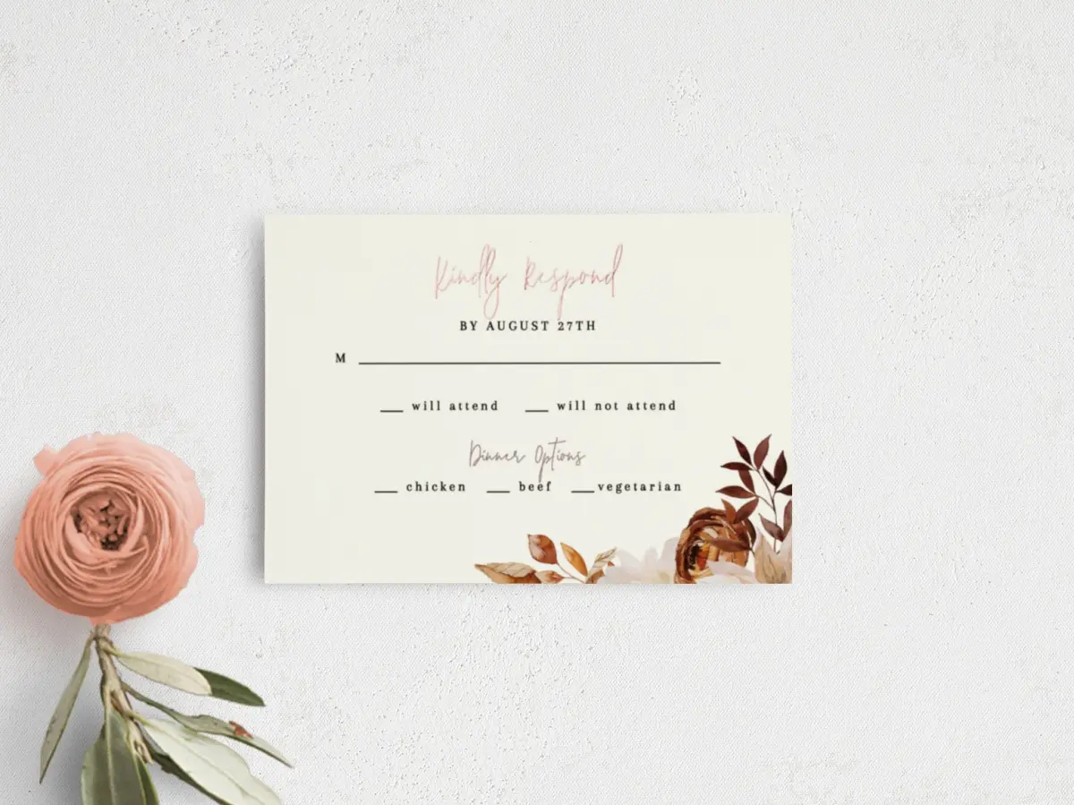 RSVP Postcard