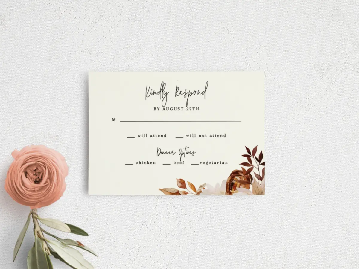 RSVP Postcard