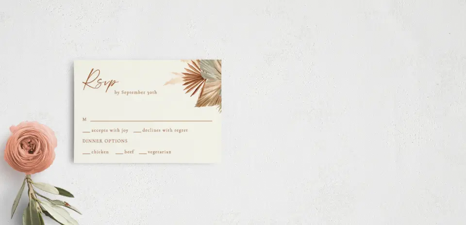 RSVP Postcard