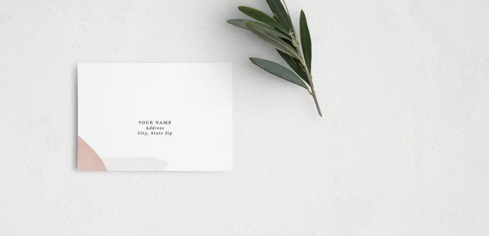 RSVP Postcard Mailing Side