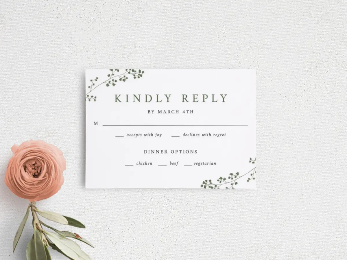 RSVP Postcard
