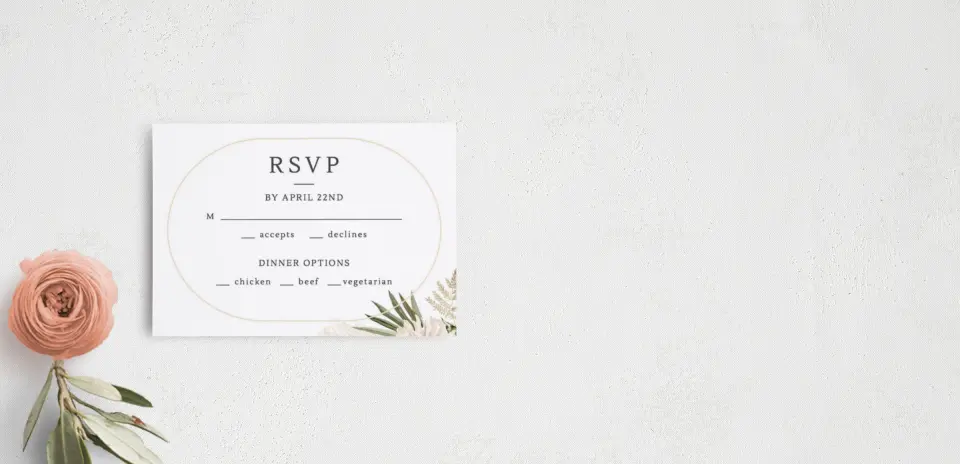 RSVP Postcard