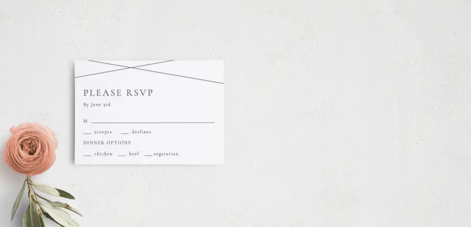 RSVP Postcard