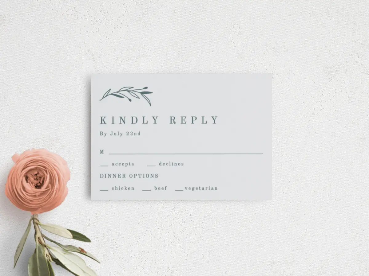 RSVP Postcard
