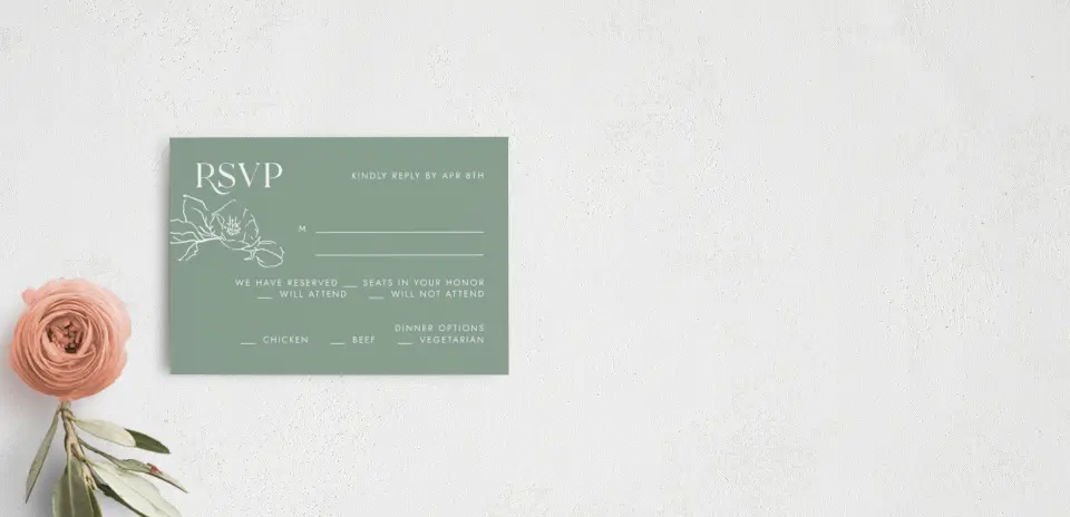 RSVP Postcard