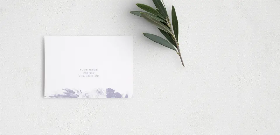 RSVP Postcard Mailing Side