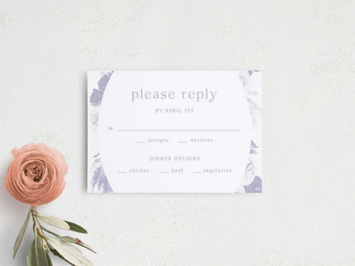 RSVP Postcard
