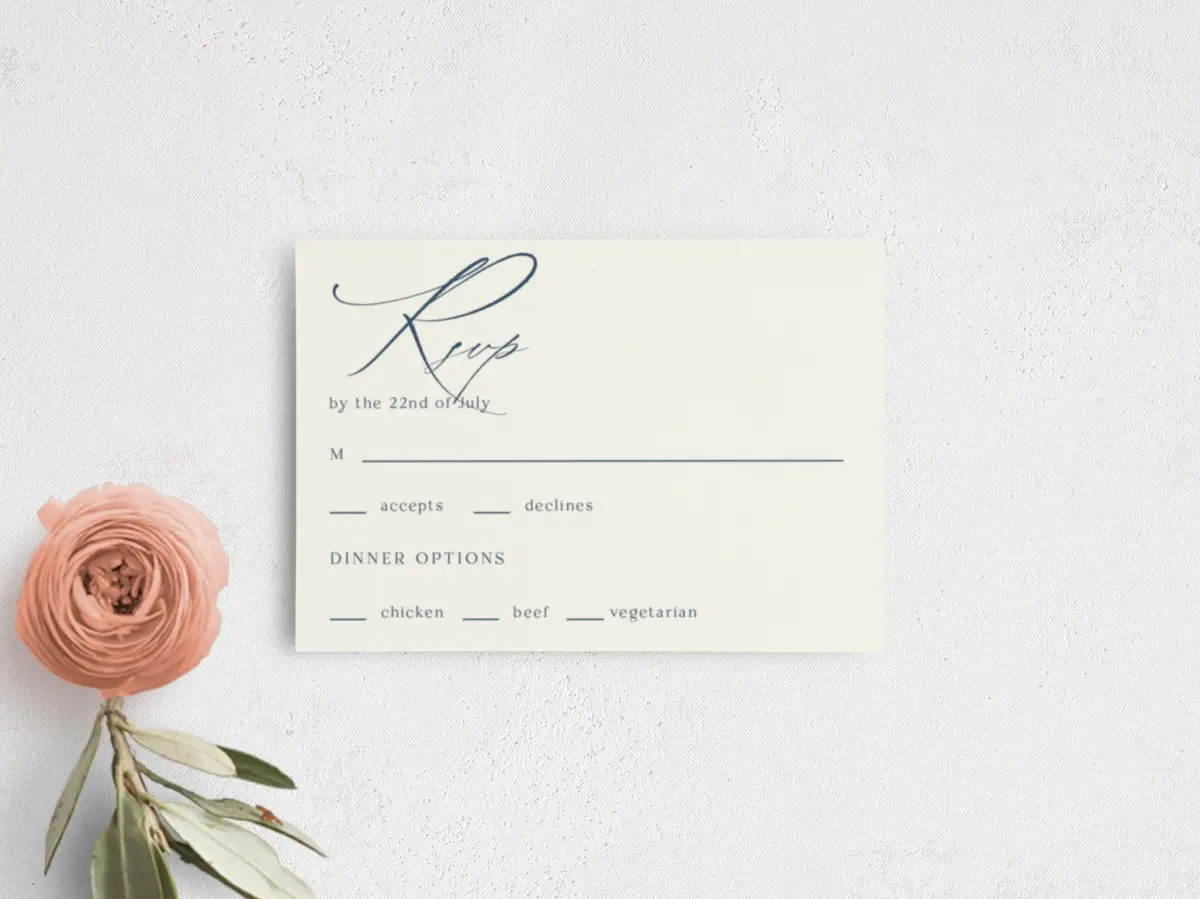 RSVP Postcard