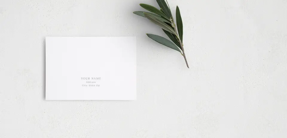 RSVP Postcard Mailing Side