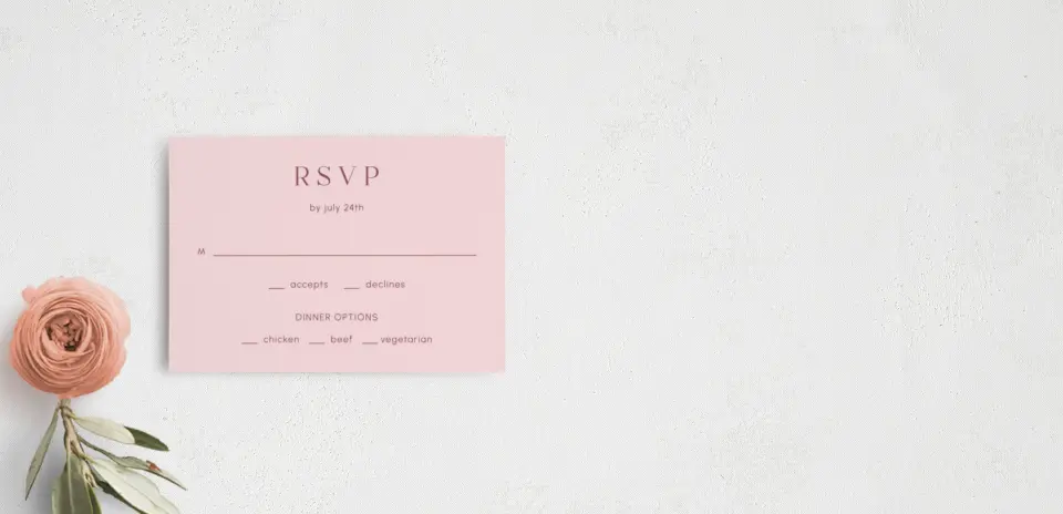 RSVP Postcard