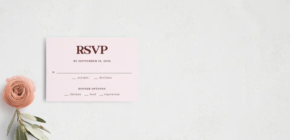 RSVP Postcard