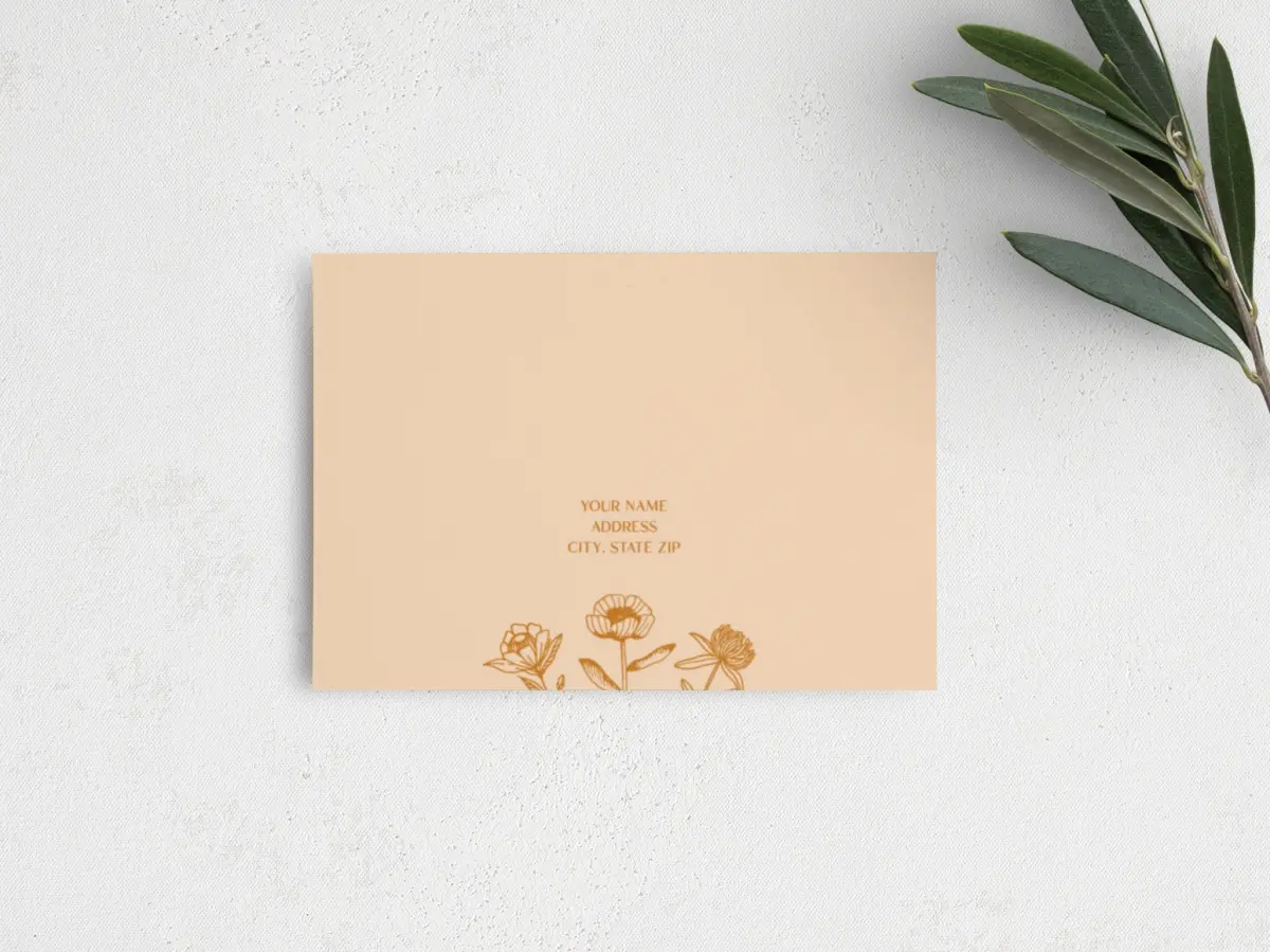 RSVP Postcard Mailing Side