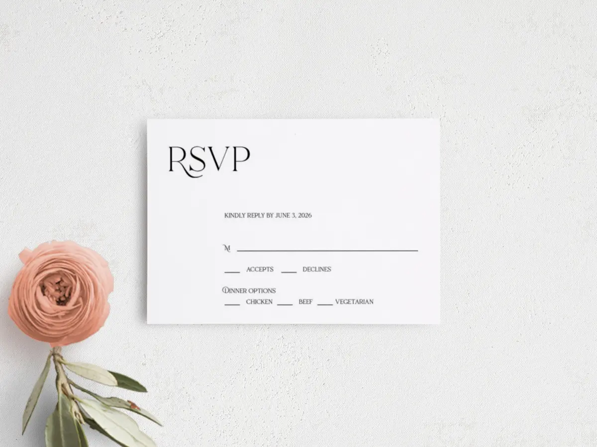 RSVP Postcard