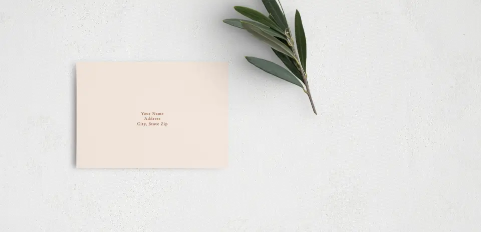 RSVP Postcard Mailing Side