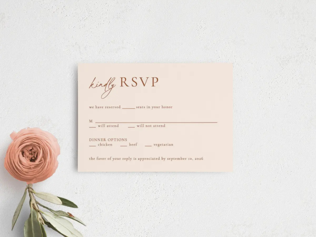 RSVP Postcard