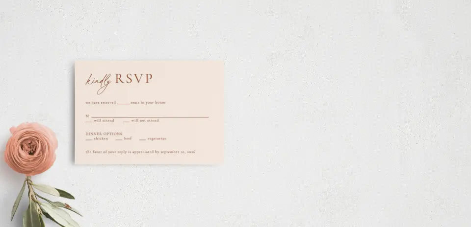 RSVP Postcard