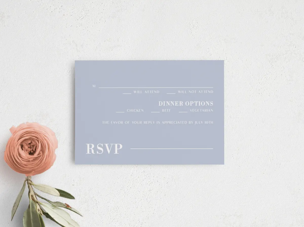 RSVP Postcard