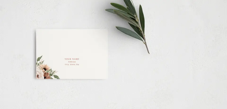 RSVP Postcard Mailing Side