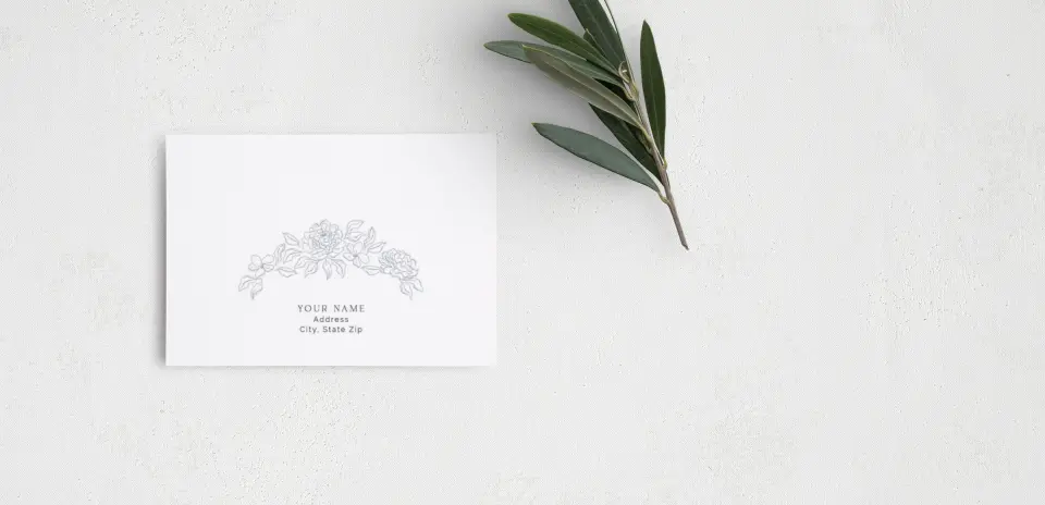 RSVP Postcard Mailing Side