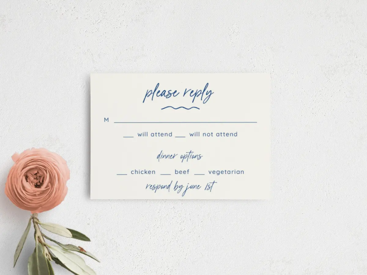 RSVP Postcard