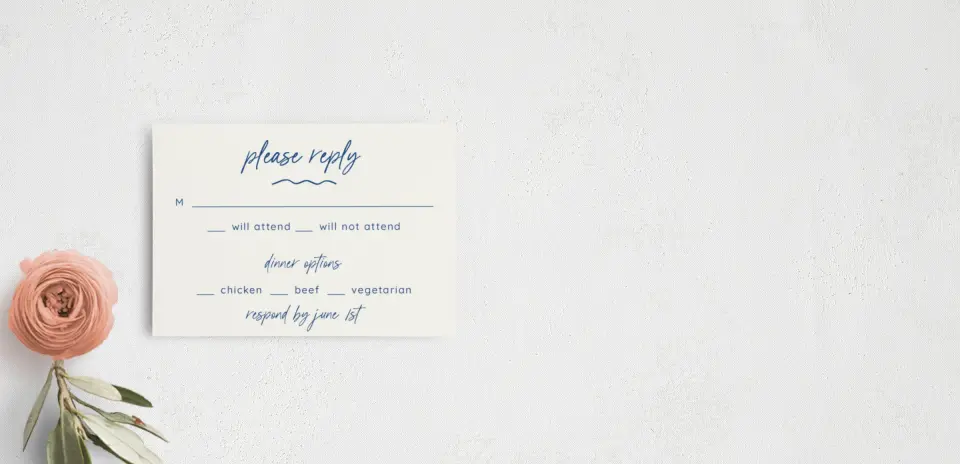 RSVP Postcard