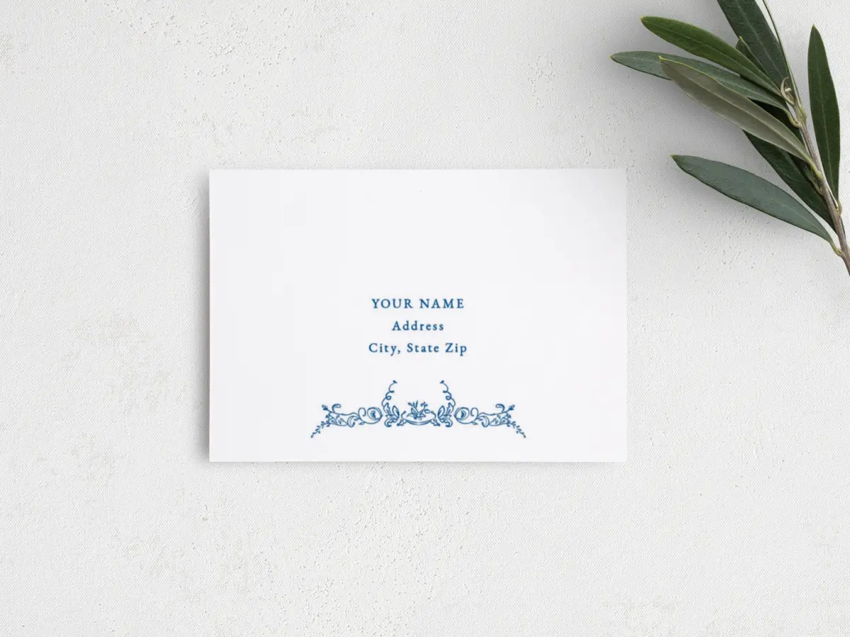 RSVP Postcard Mailing Side