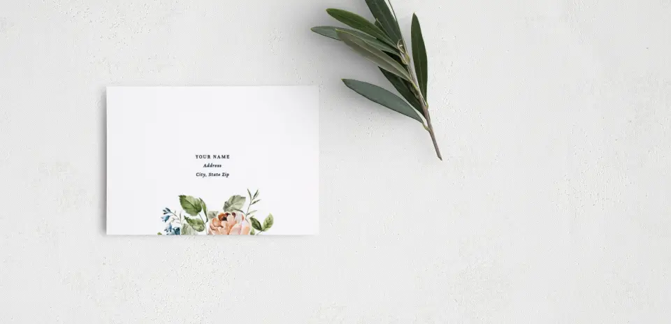 RSVP Postcard Mailing Side