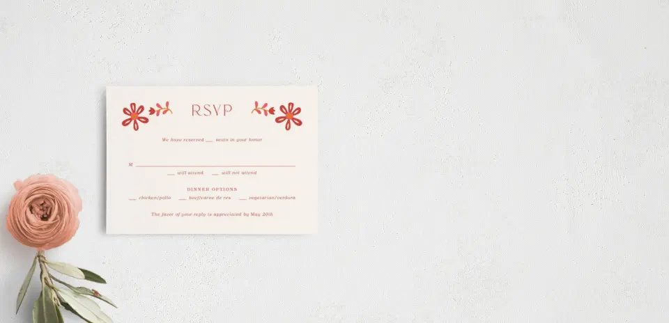RSVP Postcard