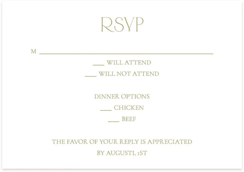 This is a 5" x 3½" Wedding Invitation RSVP Postcard called Forever in Bloom printed in full color on Premium Smooth paper