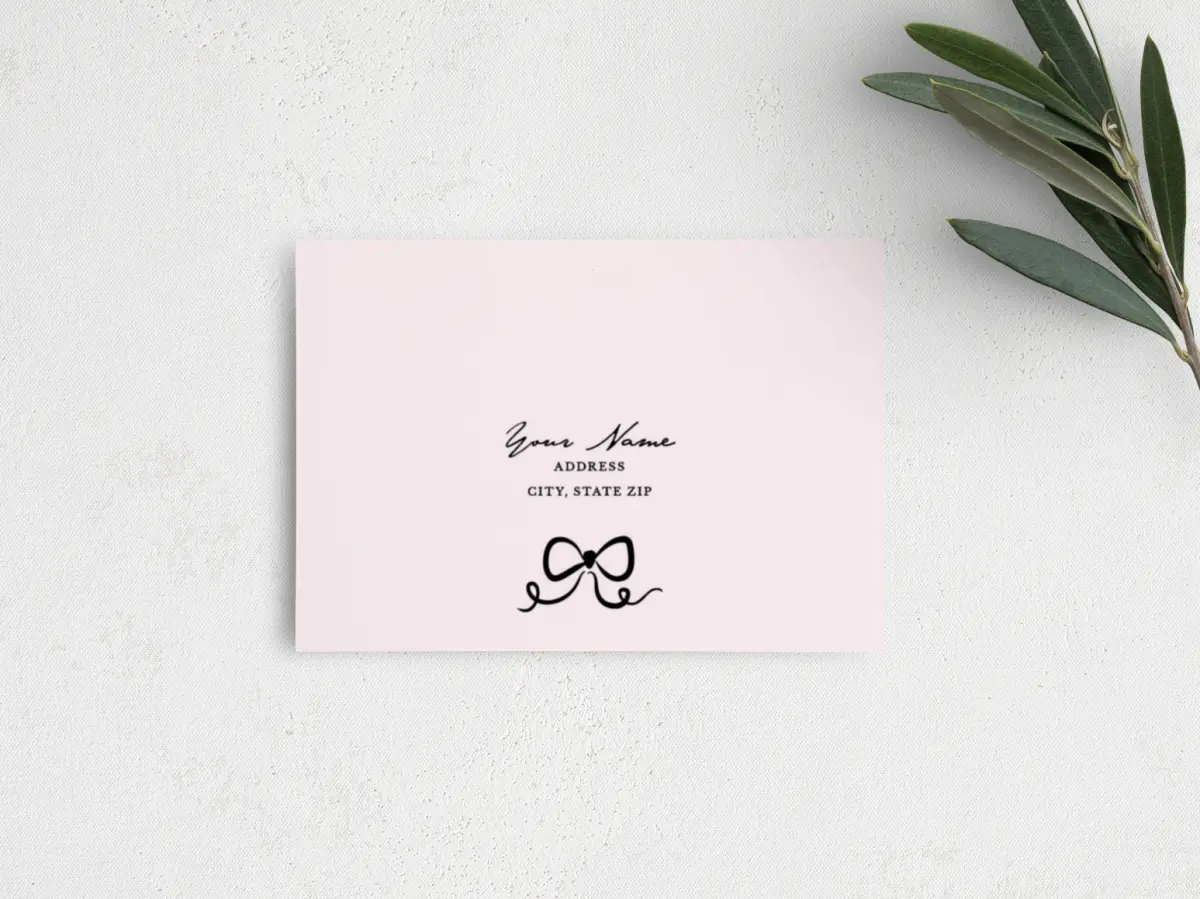 RSVP Postcard Mailing Side