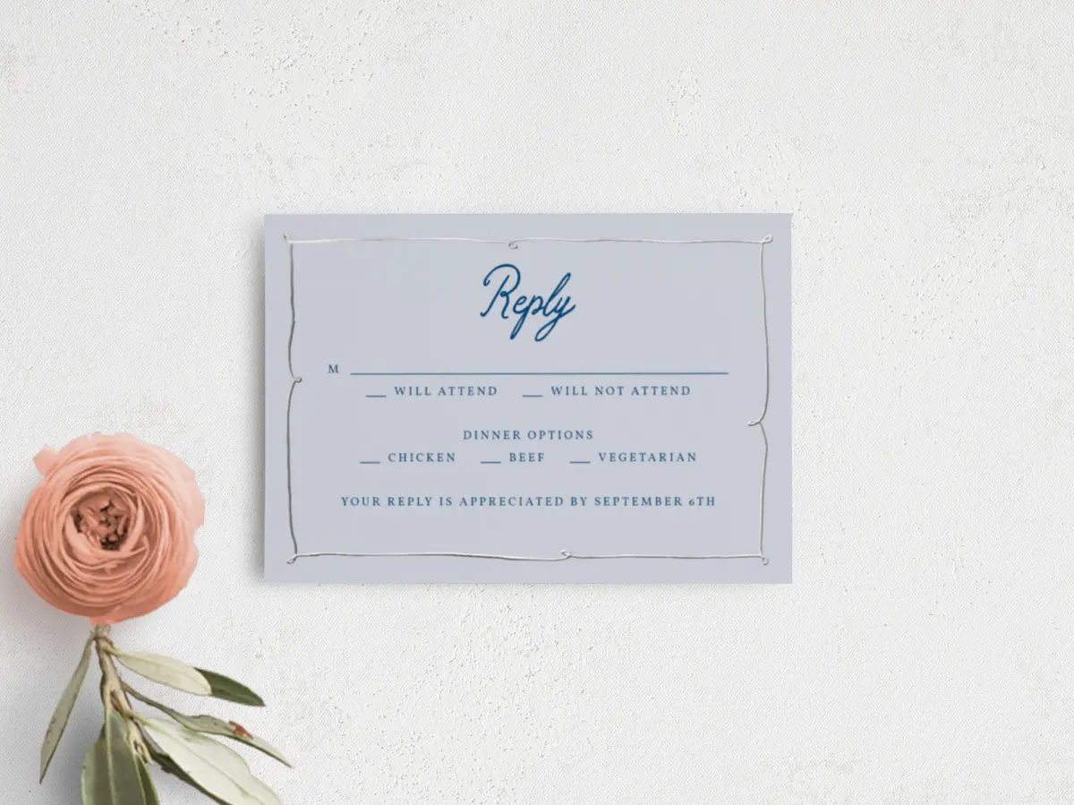 RSVP Postcard