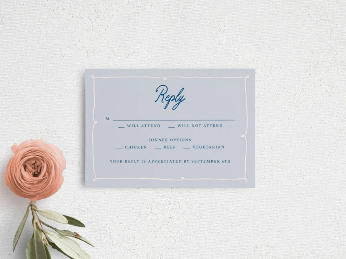 RSVP Postcard