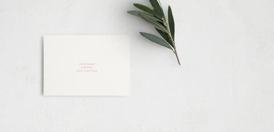 RSVP Postcard Mailing Side